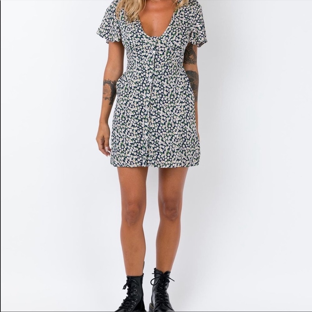 Princess Polly The Same Same Floral Mini Dress